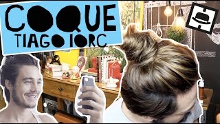 COMO FAZER COQUE TIAGO IORC  HAIRSTYLE [upl. by Quinton]