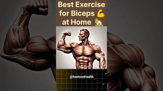 Best Exercise for Biceps at Home bestbicepsworkout workout worktoutathome shorts [upl. by Notsuoh]