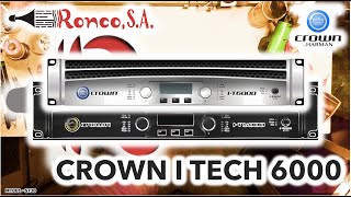 SOLO REPARACIONES  Crown ITech 6000 [upl. by Attennot]