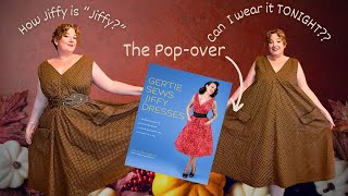 Making the Jiffy PopOver Dress Is it better then the quotWalk Away Dressquot One Day MakeDIY [upl. by Sivel]