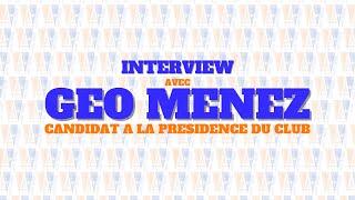 Interview avec Géo MENEZ [upl. by Liebowitz335]