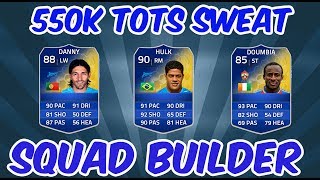 FIFA 14 FUT 14 550K TOTS Squad Builder ft TOTS Hulk TOTS Doumbia TOTS Danny [upl. by Thapa470]