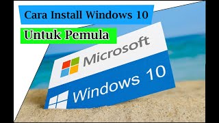 CARA INSTALL WINDOWS 10 MEMAKAI FLASHDISK [upl. by Anestassia]