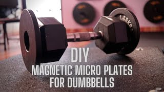 DIY  Magnetic micro plates for Dumbbells  Save upto 40000rs on dumbbells [upl. by Apicella]