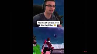 Nick Eh 30 Swearing 😲😲😲 [upl. by Yerahcaz]