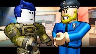 THE LAST GUEST BECOMES FRIENDS WITH OFFICER FINKLEBERRY  A Roblox Jailbreak Roleplay Story [upl. by Hetti274]