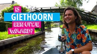 Bootje varen in Giethoorn  Is Het Een Uitje Waard [upl. by Acirret]