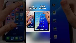 iPhone 16 Pro Max vs iPad Pro M4 ⚡ Tablet or Phone Wins shorts [upl. by Hartnett]