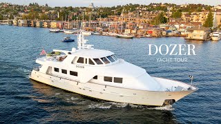 DOZER  30M98 Queenship Yachts  Yacht for Sale [upl. by Aicnilav]