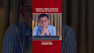 ERDOĞAN’I TEBRİK ETMİYORUM Çünkü Adil Bir Seçim Olmadı shorts [upl. by Ahsercal]