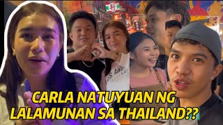 CARLA NATUYUAN NG LALAMUNAN MAY BAGONG LOVETEAM SA THAILAND [upl. by Arny]