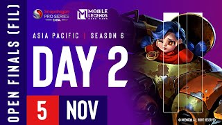 🔴 FIL AP Mobile Legends Bang Bang  Snapdragon Mobile Open Finals  Season 6  Day 2 [upl. by Ilamad518]