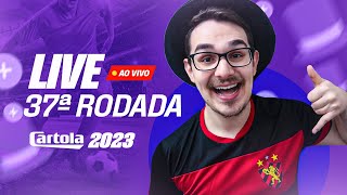 LIVE DICAS 37 RODADA  CARTOLA FC 2023  PENÚLTIMA MITADA DO ANO [upl. by Olds]