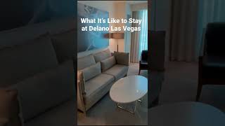 What It’s Like To Stay at the Delano Las Vegas [upl. by Girhiny423]