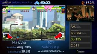 Divekick Tournament Live from EVO2013 Pool Play Part 15 [upl. by Werdnael]