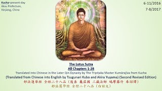 Lotus Sutra All 28 Chapters English Saddharma Pundarika Sutras Audiobook Part 2b of 3 1080P [upl. by Dulcinea]