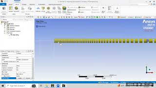 FLUENT NACA 0012 3 Grid generation [upl. by Ronna]