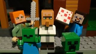 LEGO MINECRAFT  JUST ANOTHER DAY [upl. by Quackenbush]