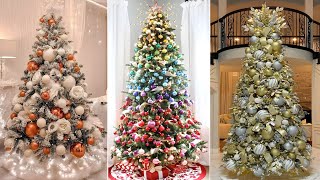 🎄100 CHRISTMAS DECORATIONS IDEAS 2024  LUXURY CHRISTMAS TREE DECOR IDEAS  CHRISTMAS DECOR 🎄 [upl. by Pooh]