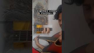 Cemetery gates guitar guitarmusic song cover music [upl. by Anidene]