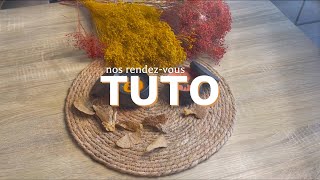 TUTO 53  Ma bougie chaudron magique Halloween [upl. by Oramlub]