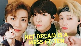 nct dream is a mess when it comes to vlive ft ten [upl. by Subak]