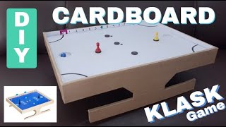 How to make a DIY Klask game made of Cardboard [upl. by Gerk902]