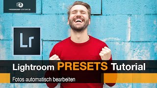 Lightroom Classic Presets Tutorial Presets importieren anwenden und alle deine Fotos optimieren [upl. by Geralda]