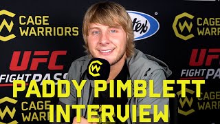 Paddy Pimblett on Fighting Tony Ferguson at UFC 296 [upl. by Bashee921]