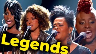 Learning From Legends  Marsha Ambrosius Ledisi Kelly Price amp Jill Scott coach reaction [upl. by Nnaarual]