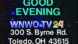 WNWOTV SignOff 1993 [upl. by Esorlatsyrc64]