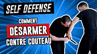 Comment désarmer un agresseur muni dun couteau Self defense  Combat de rue [upl. by Nichols]