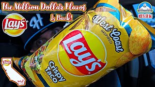 Lays® Crispy Taco Potato Chip Review 🌮🥔 The Million Dollar Winner is BACK 🤑  theendorsement [upl. by Alejna]