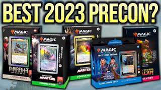 2023 Commander Precons Worst to Best  Which Commander Decks Are Most Worth Buying [upl. by Leonsis]