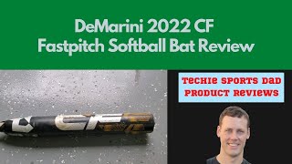 🥎 DeMarini 2022 CF Fastpitch Softball Bat Review [upl. by Aicirtac]