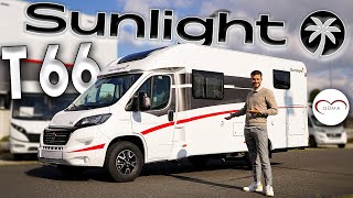 🌞 Sunlight T 66  Neuer Grundriss bei uns  Raumgefühl 🔥  Wohnmobil Neuheiten 2022  GÜMA TV [upl. by Ralip]