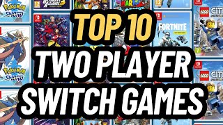 TOP 10 BEST TWO PLAYER SWITCH GAMES [upl. by Rhody]