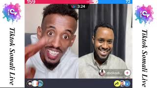 Ayuub Kaarlo iyo Cabdiqaadir Boss  Tiktok Somali Live 2022 [upl. by Tanaka]