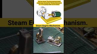 Steam Engine Mechanism in Action mechanism steam engineering 3ddesign 3d animation [upl. by Saul]