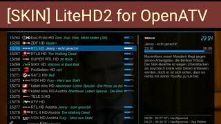 SKIN LiteHD2 for OpenATV [upl. by Neelrad]