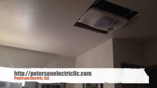 What To Expect When Replacing An Older Heat Light Fan Bathroom Fan [upl. by Rhea]