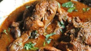 ANDHRA STYLE CHICKEN CURRY [upl. by Hooke688]