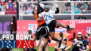 NFC vs AFC Flag Football  2024 Pro Bowl FINALE Game Highlights [upl. by Sel920]