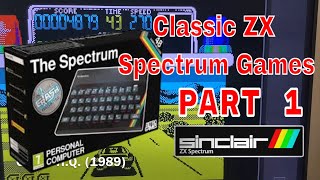 Classic ZX Spectrum Games to Celebrate THE Spectrum by Retro Games  Part 1 [upl. by Eibrik]