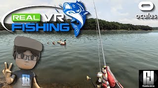 Catching a MONSTER FISH in VR  Real VR Fishing  Oculus Rift S  GTX 1060 6GB [upl. by Guillemette]