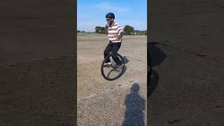 Unicycles unicycling unicycle penny farthing high wheel mike arotsky I could help [upl. by Pavkovic]