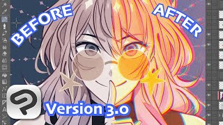 Clip Studio Paint Ver 30  🔥 What’s New Let’s Look ✨ [upl. by Etteniuqna]