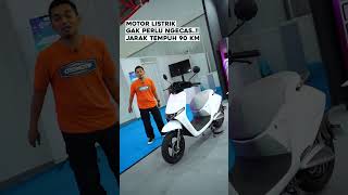 MOTOR LISTRIK KYMCO GAK PERLU NGECAS BATERAI shorts motorlistrik kymco [upl. by Rumney423]