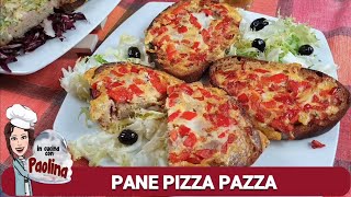 PANE PIZZA PAZZA  in cucina con Paolina [upl. by Damahom]