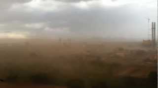 Sand storm in abuja nigeria [upl. by Laughlin]